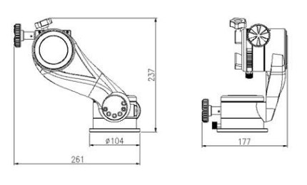 Skywatcher Montatura Altazimutale AZ5 - immagine 6