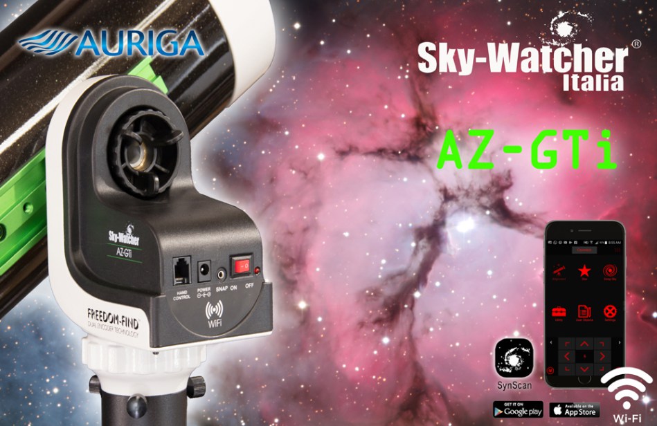 Montatura Altazimutale Skywatcher AZ-GTi GoTo WiFi completa - immagine 4