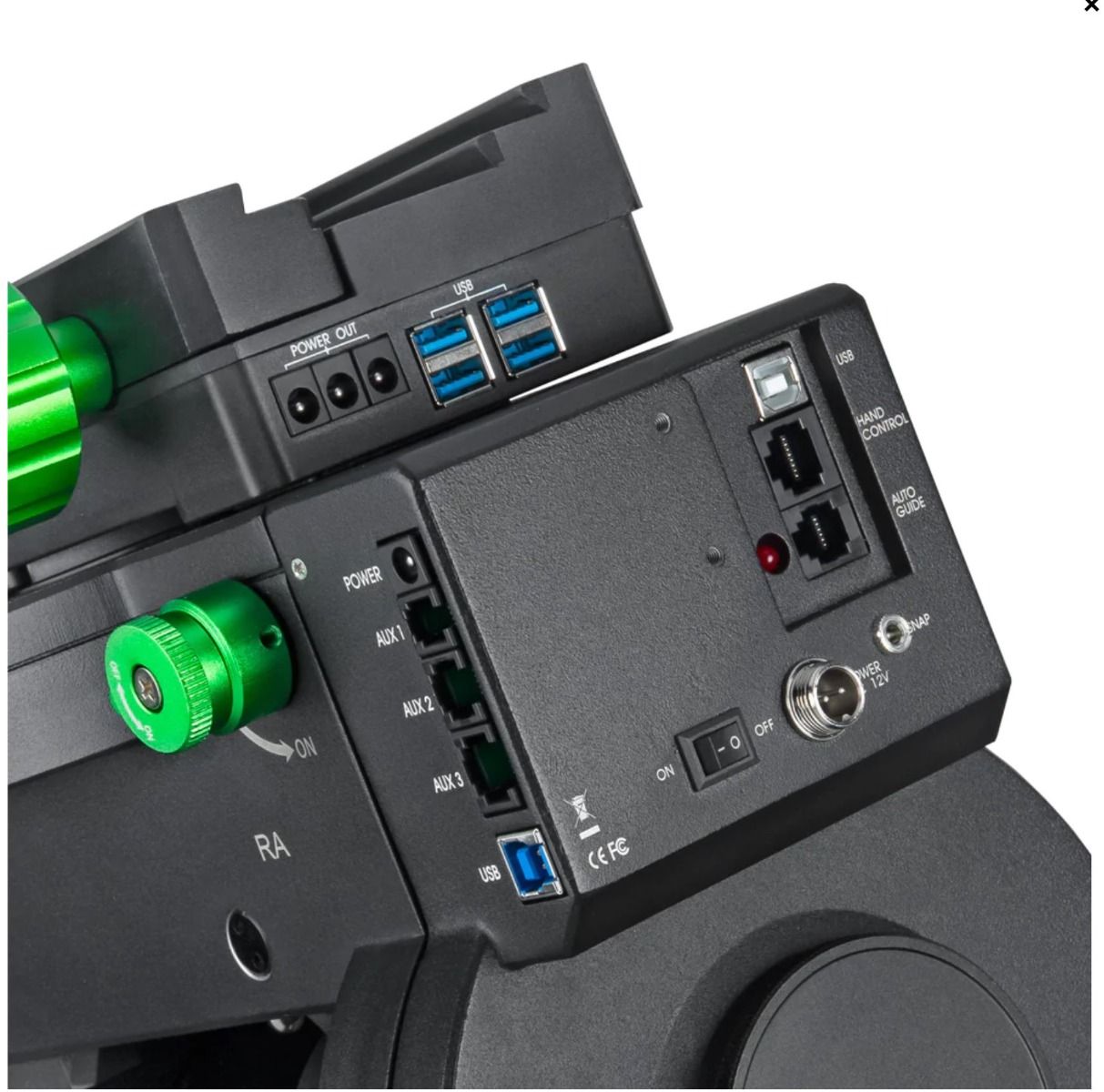 SkyWatcher Montatura CQ350 PRO SynScan GoTo con contrappesi e treppiede - immagine 3