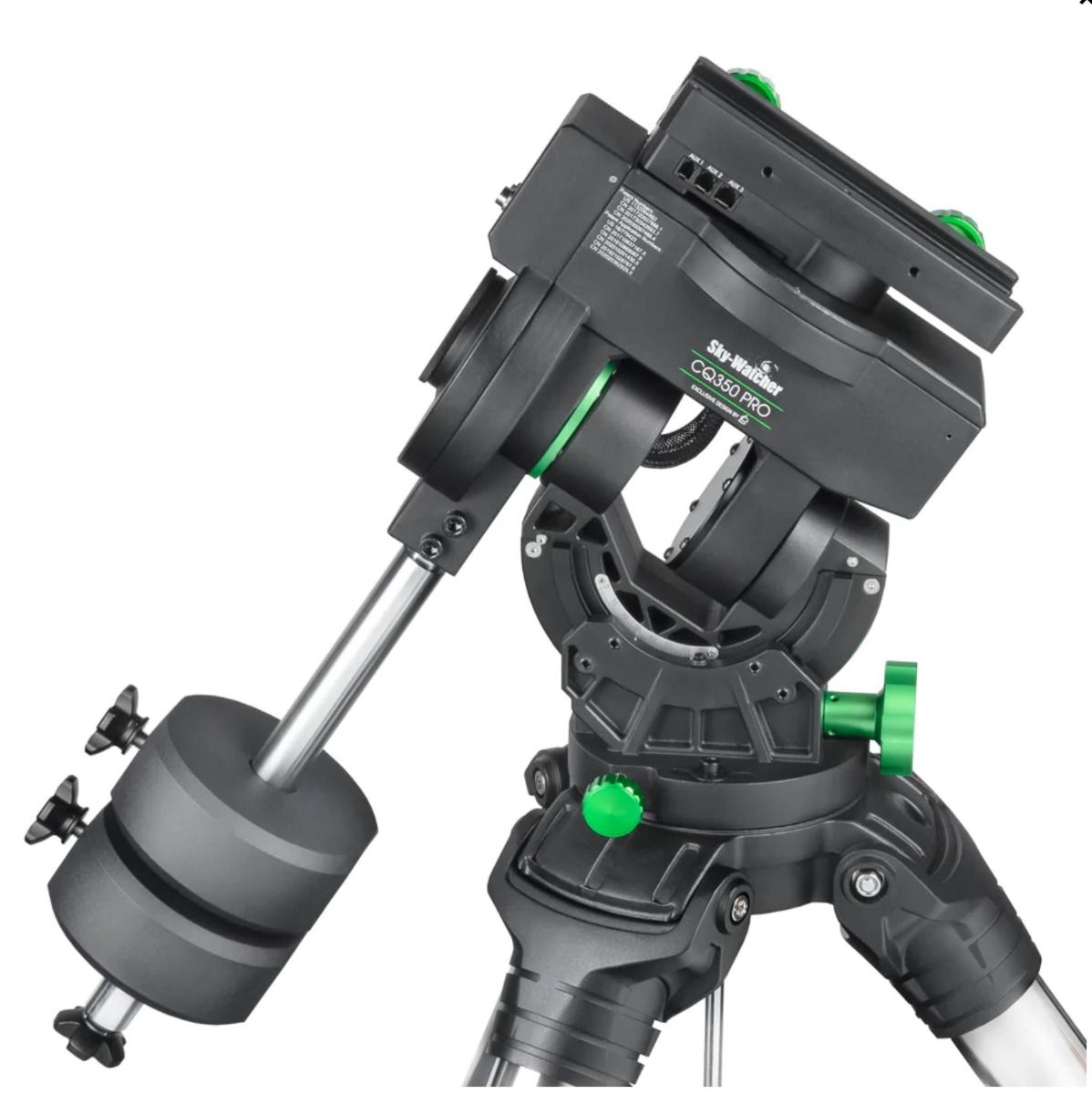 SkyWatcher Montatura CQ350 PRO SynScan GoTo con contrappesi e treppiede - immagine 2