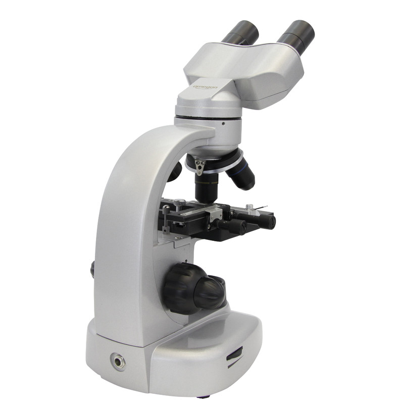 Omegon Microscopio a visione binoculare, 40x-800x, LED - immagine 3