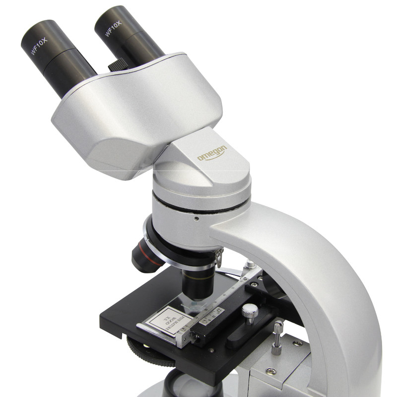 Omegon Microscopio a visione binoculare, 40x-800x, LED - immagine 5