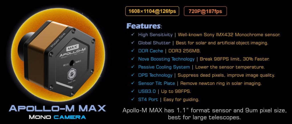 PLAYER ONE Apollo M-MAX IMX432 - immagine 3