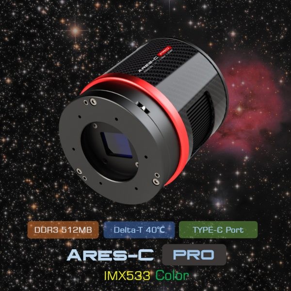 PLAYER ONE Ares-C Pro (IMX533) USB3.0 Color Cooled Camera - immagine 3