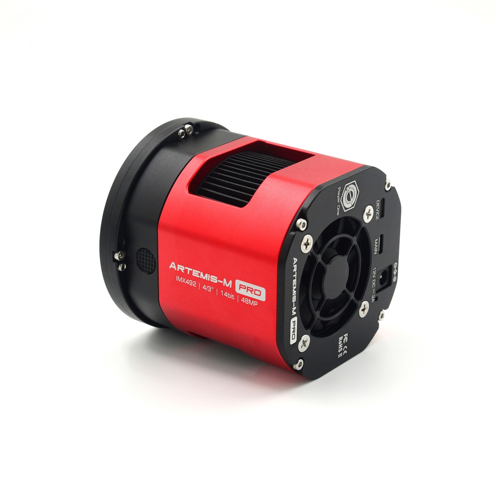 PLAYER ONE Artemis-M Pro (IMX492) USB3.0 Color Cooled Camera - immagine 2