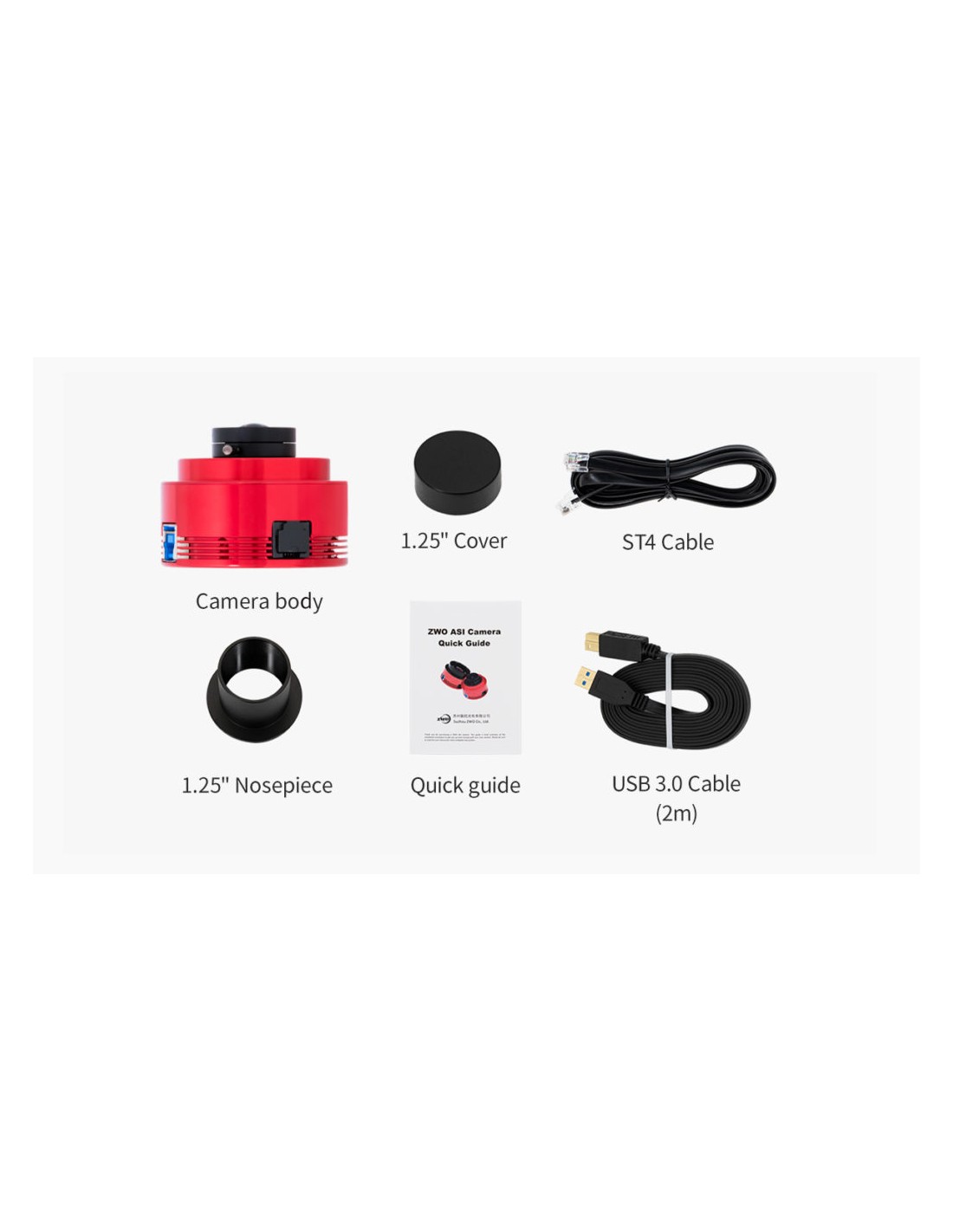 ZWO ASI462MM USB3.0 Mono Astronomy Camera - immagine 4