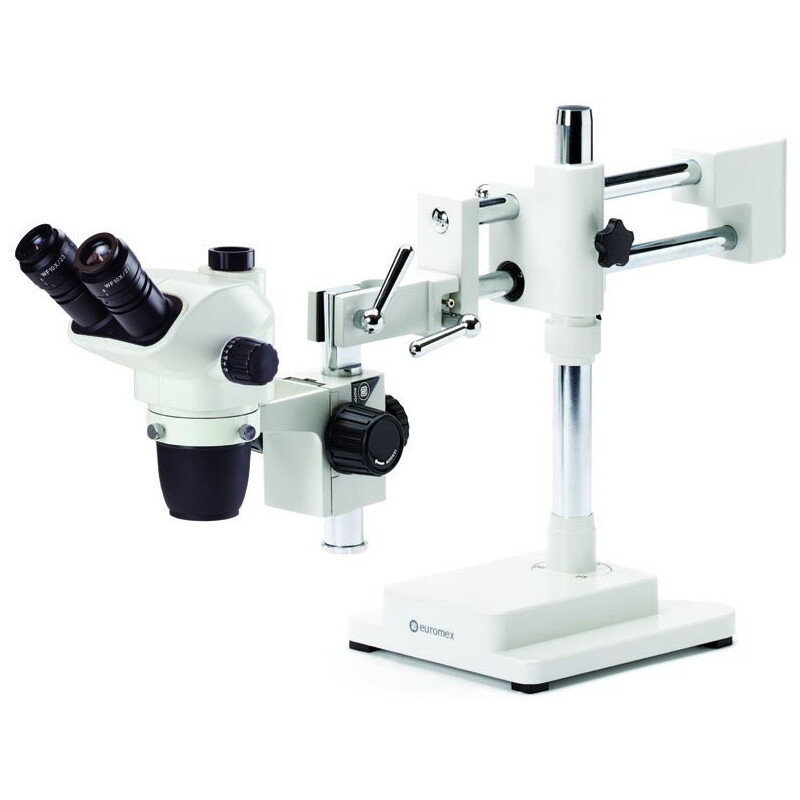 Euromex NZ.1703-B - NexiusZoom EVO - 6.5x a 55x - stativo a doppio braccio - senza illuminazione - trino