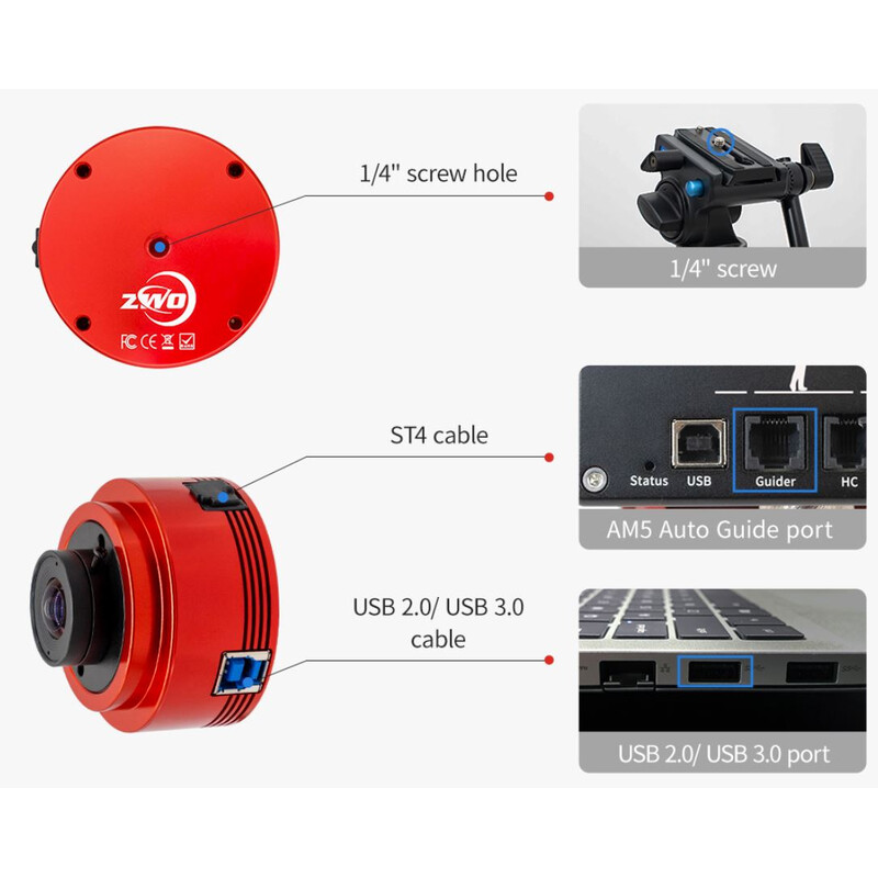 ZWO ASI 662 MC Color - immagine 6