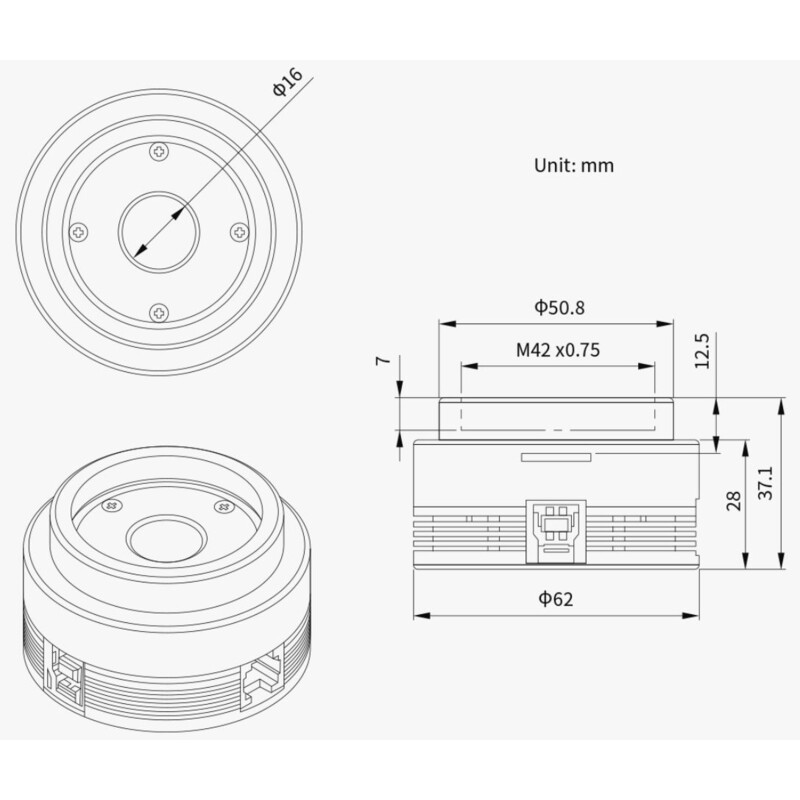ZWO ASI 662 MC Color - immagine 5