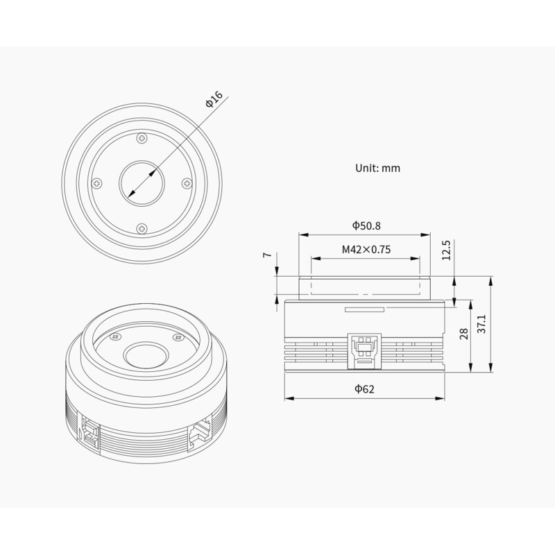 ZWO ASI 662 MM Mono - immagine 7