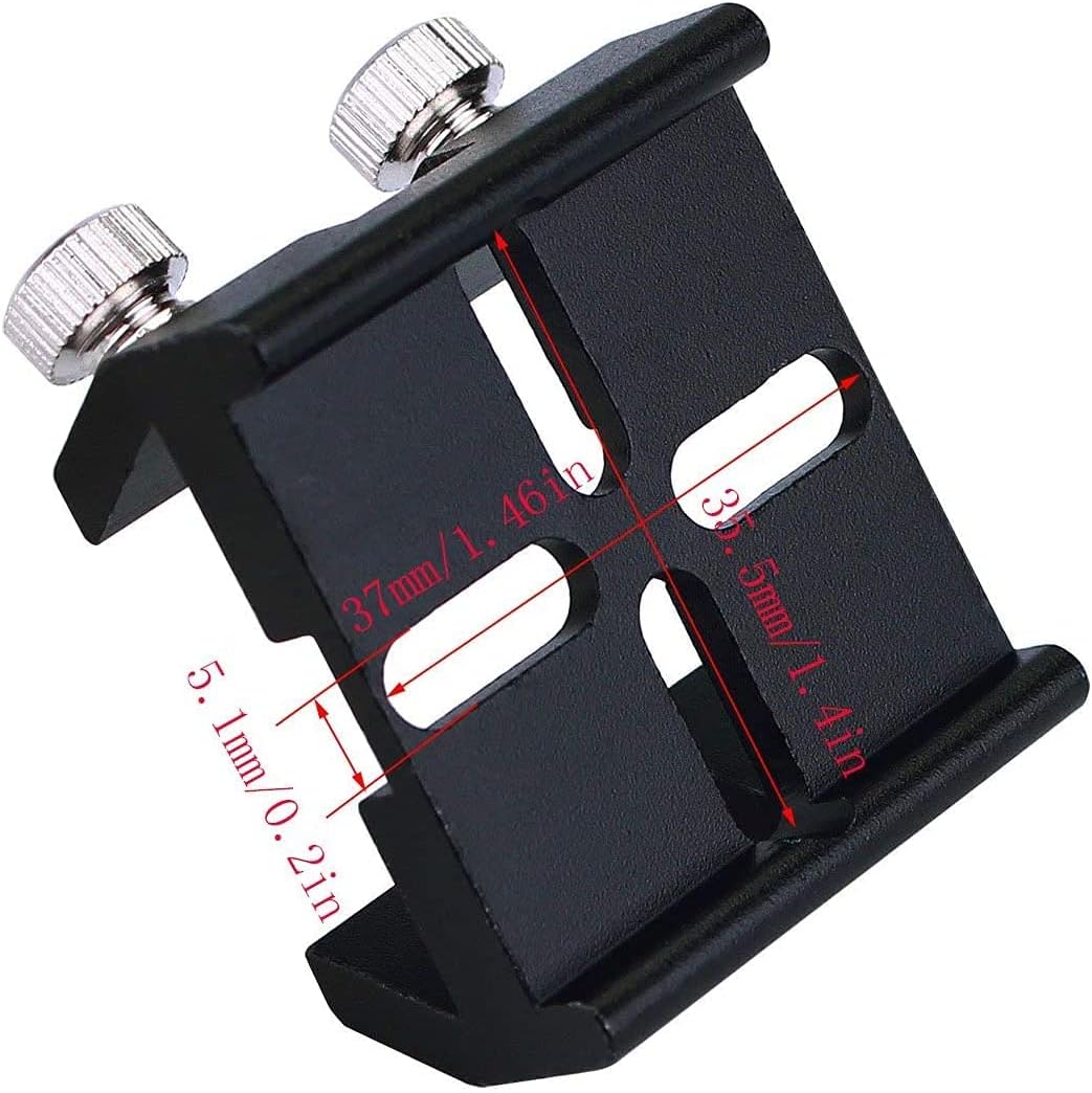 Slitta base a coda di rondine mini vixen per cercatore - immagine 2