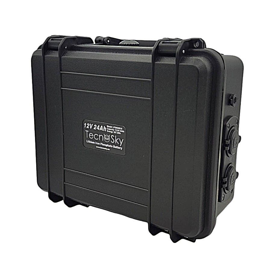 Powertank Batteria Tecnosky LiFeP04 12v 24ah